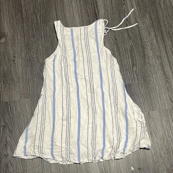 Vestique Blue and White Striped Mini Dress - Picture 9 of 10